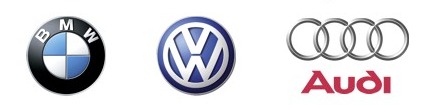 BMW, Volkswagen, Audi